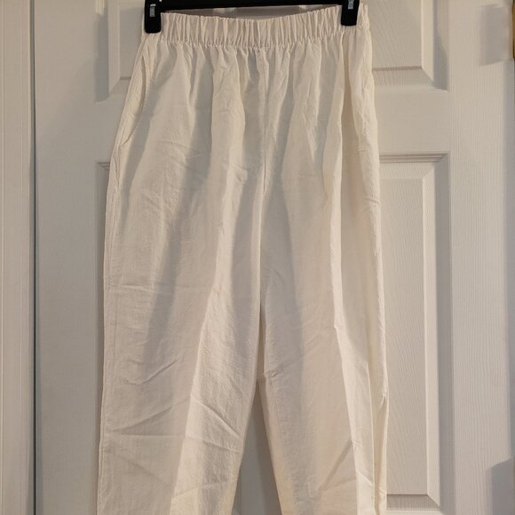Mr. Buho white cotton pants sz M - Picture 1 of 3